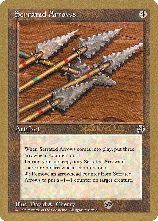 Serrated Arrows (Paul McCabe) (SB) [World Championship Decks 1997] | Exor Games Truro
