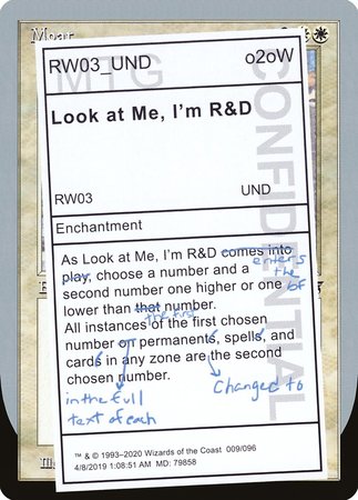 Look at Me, I'm R&D [Unsanctioned] | Exor Games Truro