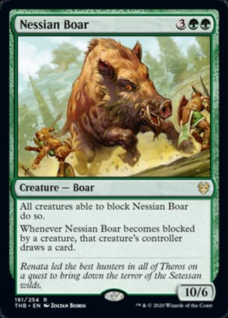 Nessian Boar [Theros Beyond Death] | Exor Games Truro