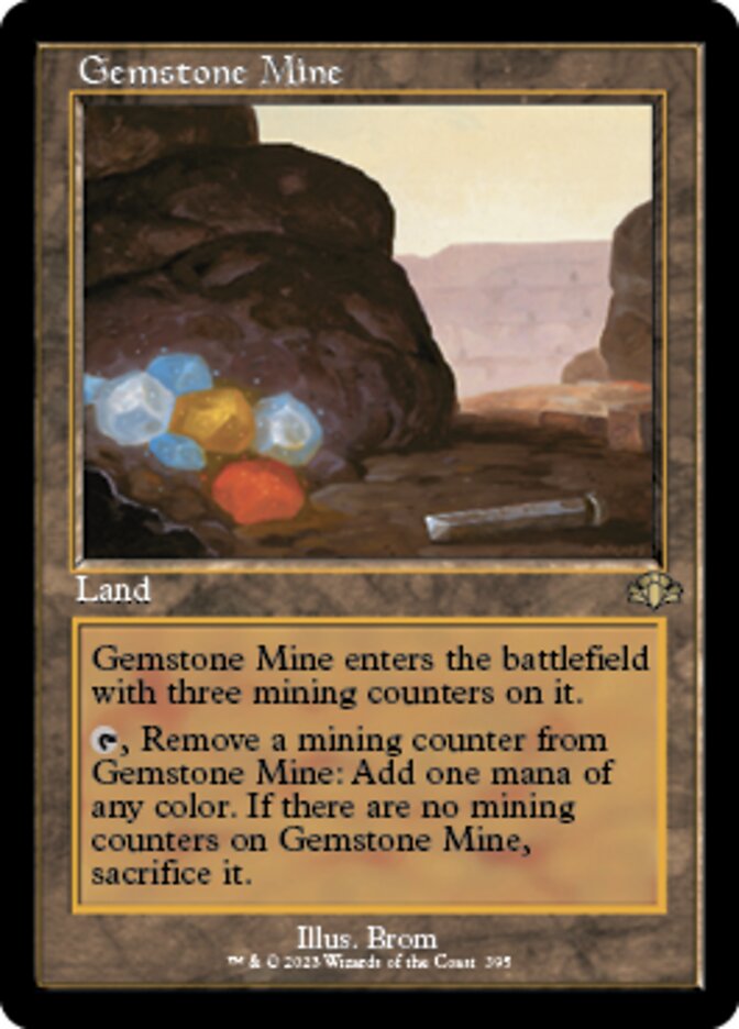 Gemstone Mine (Retro) [Dominaria Remastered] | Exor Games Truro