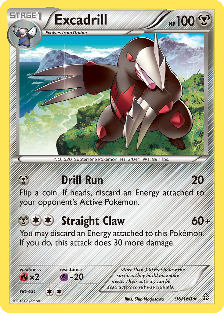 Excadrill (96/160) [XY: Primal Clash] | Exor Games Truro