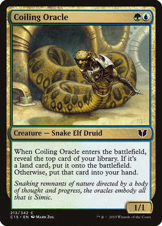 Coiling Oracle [Commander 2015] | Exor Games Truro