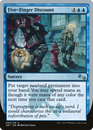 Five-Finger Discount [Unstable] | Exor Games Truro