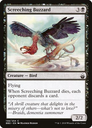 Screeching Buzzard [Battlebond] | Exor Games Truro