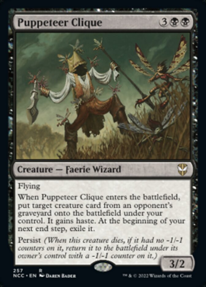 Puppeteer Clique [Streets of New Capenna Commander] | Exor Games Truro