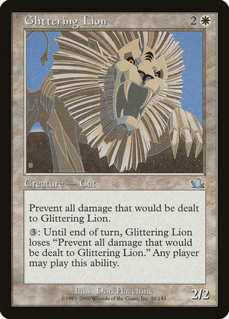 Glittering Lion [Prophecy] | Exor Games Truro