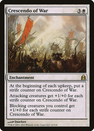 Crescendo of War [Commander 2011] | Exor Games Truro