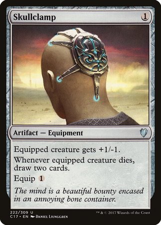 Skullclamp [Commander 2017] | Exor Games Truro