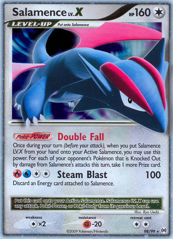 Salamence LV.X (98/99) [Platinum: Arceus] | Exor Games Truro