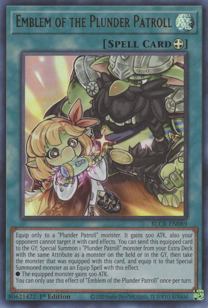 Emblem of the Plunder Patroll [BLCR-EN089] Ultra Rare | Exor Games Truro