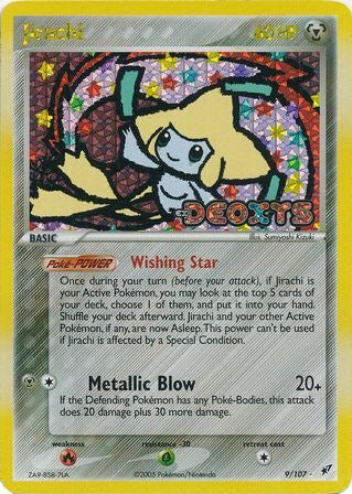 Jirachi (9/107) (Stamped) [EX: Deoxys] | Exor Games Truro