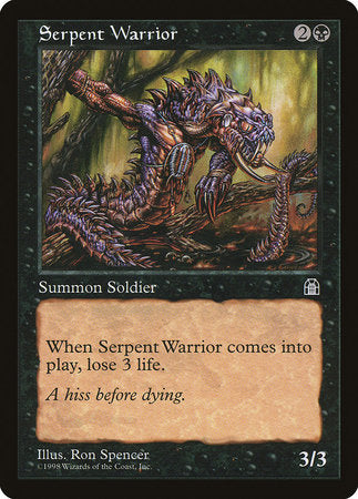 Serpent Warrior [Stronghold] | Exor Games Truro