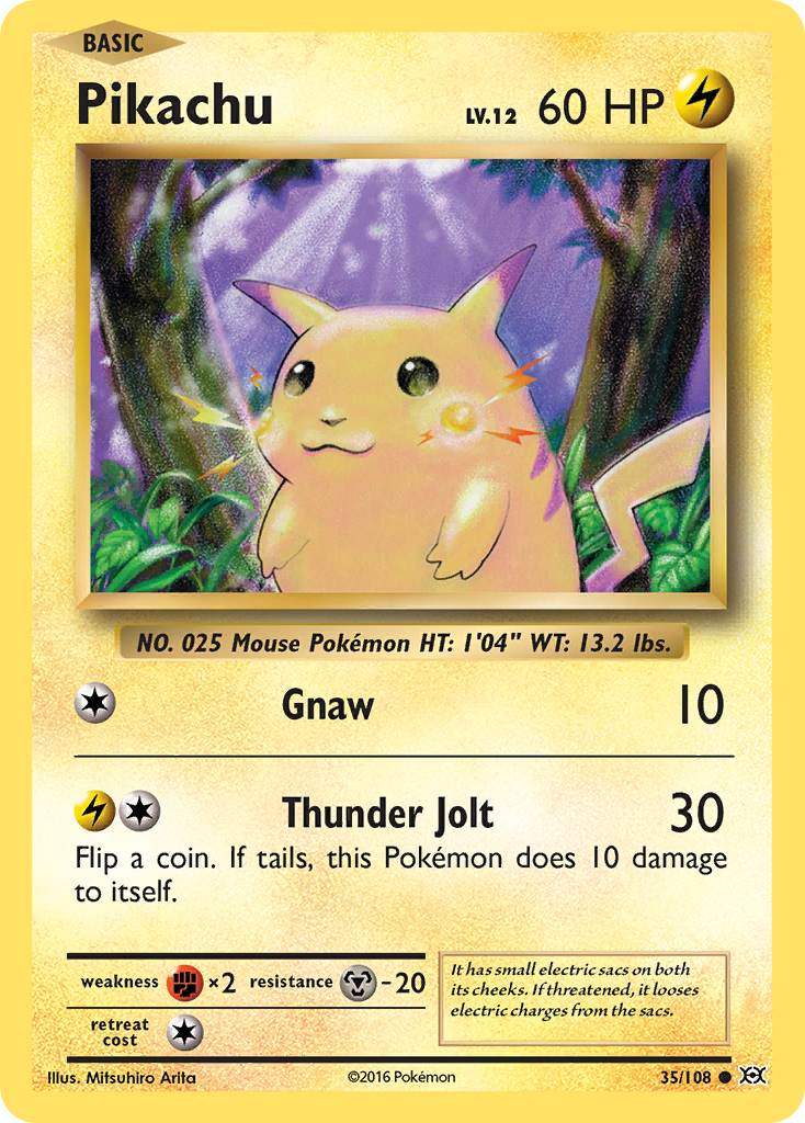 Pikachu (35/108) [XY: Evolutions] | Exor Games Truro