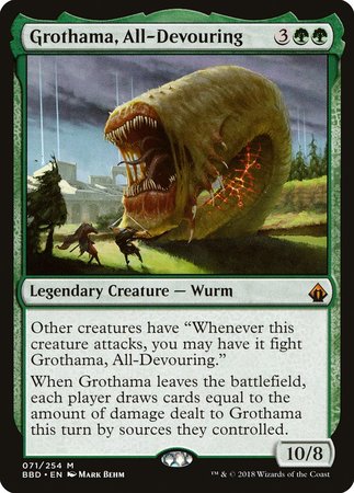 Grothama, All-Devouring [Battlebond] | Exor Games Truro