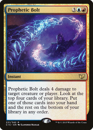 Prophetic Bolt [Commander 2015] | Exor Games Truro