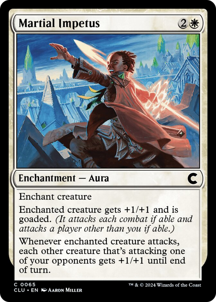 Martial Impetus [Ravnica: Clue Edition] | Exor Games Truro