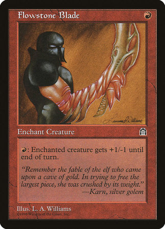 Flowstone Blade [Stronghold] | Exor Games Truro