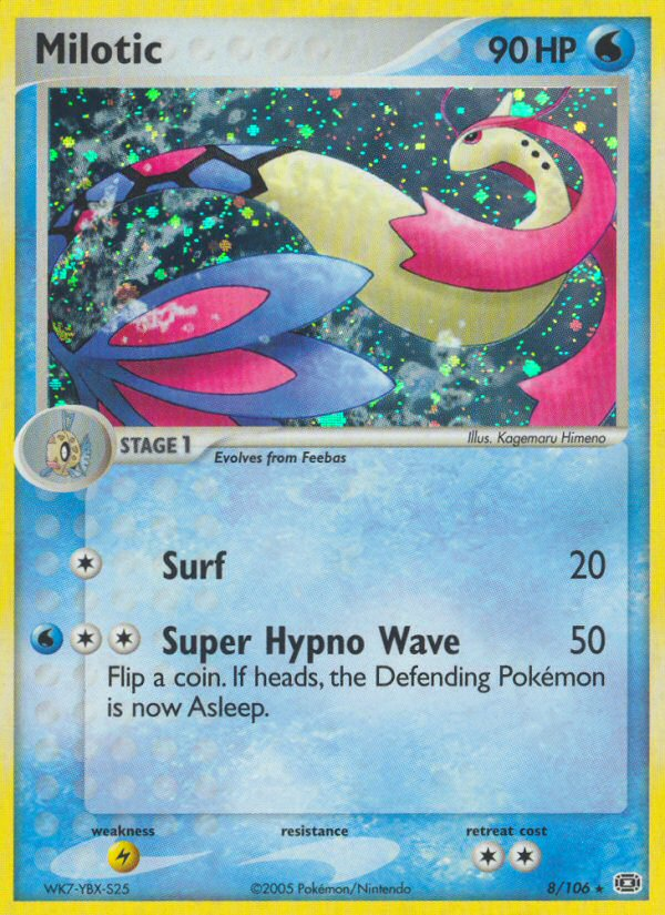 Milotic (8/106) [EX: Emerald] | Exor Games Truro