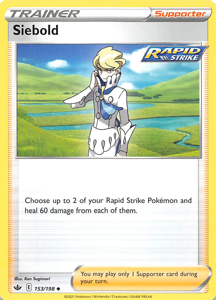 Siebold (153/198) [Sword & Shield: Chilling Reign] | Exor Games Truro