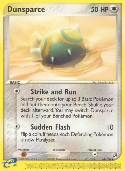 Dunsparce (60/100) [EX: Sandstorm] | Exor Games Truro