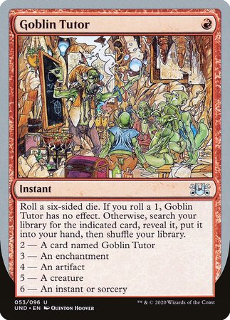 Goblin Tutor [Unsanctioned] | Exor Games Truro