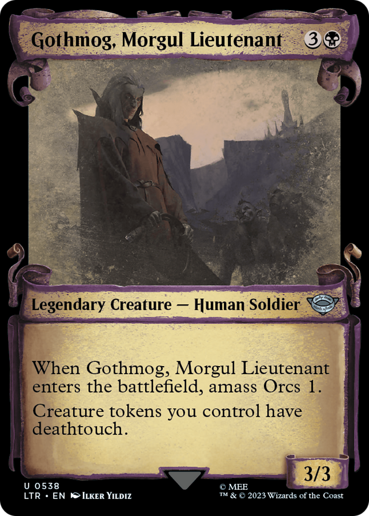 Gothmog, Morgul Lieutenant [The Lord of the Rings: Tales of Middle-Earth Showcase Scrolls] | Exor Games Truro