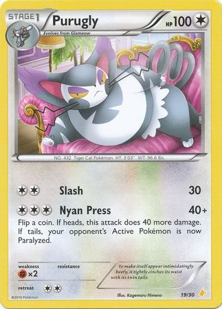 Purugly (19/30) [XY: Trainer Kit 3 - Pikachu Libre] | Exor Games Truro