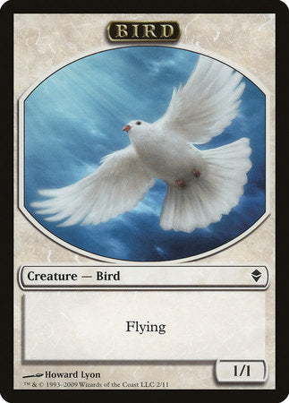 Bird Token [Zendikar Tokens] | Exor Games Truro