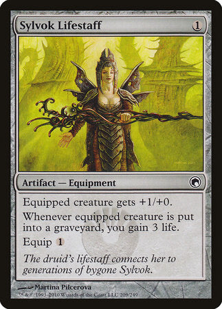 Sylvok Lifestaff [Scars of Mirrodin] | Exor Games Truro