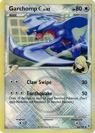 Garchomp C (60/147) (League Promo) [Platinum: Supreme Victors] | Exor Games Truro