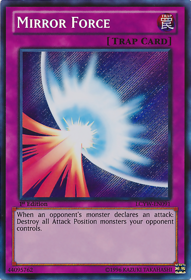 Mirror Force [LCYW-EN091] Secret Rare | Exor Games Truro