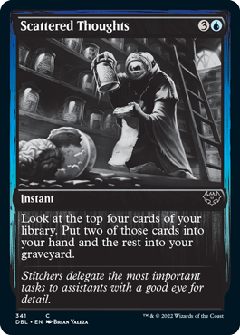 Scattered Thoughts [Innistrad: Double Feature] | Exor Games Truro