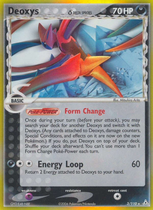 Deoxys (3/110) (Delta Species) [EX: Holon Phantoms] | Exor Games Truro