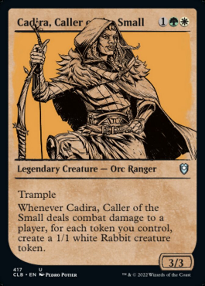 Cadira, Caller of the Small (Showcase) [Commander Legends: Battle for Baldur's Gate] | Exor Games Truro