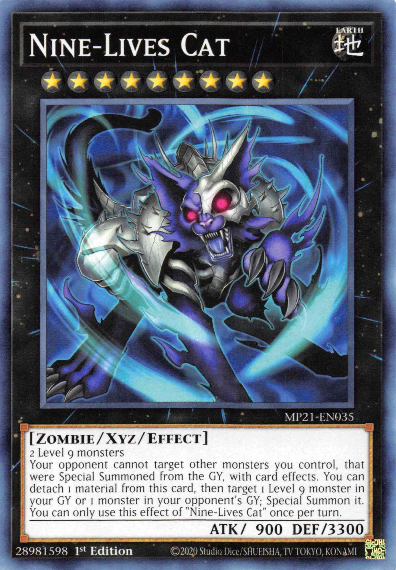 Nine-Lives Cat [MP21-EN035] Common | Exor Games Truro