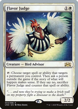 Flavor Judge [Unsanctioned] | Exor Games Truro