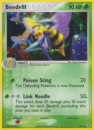 Beedrill (1/112) [EX: FireRed & LeafGreen] | Exor Games Truro