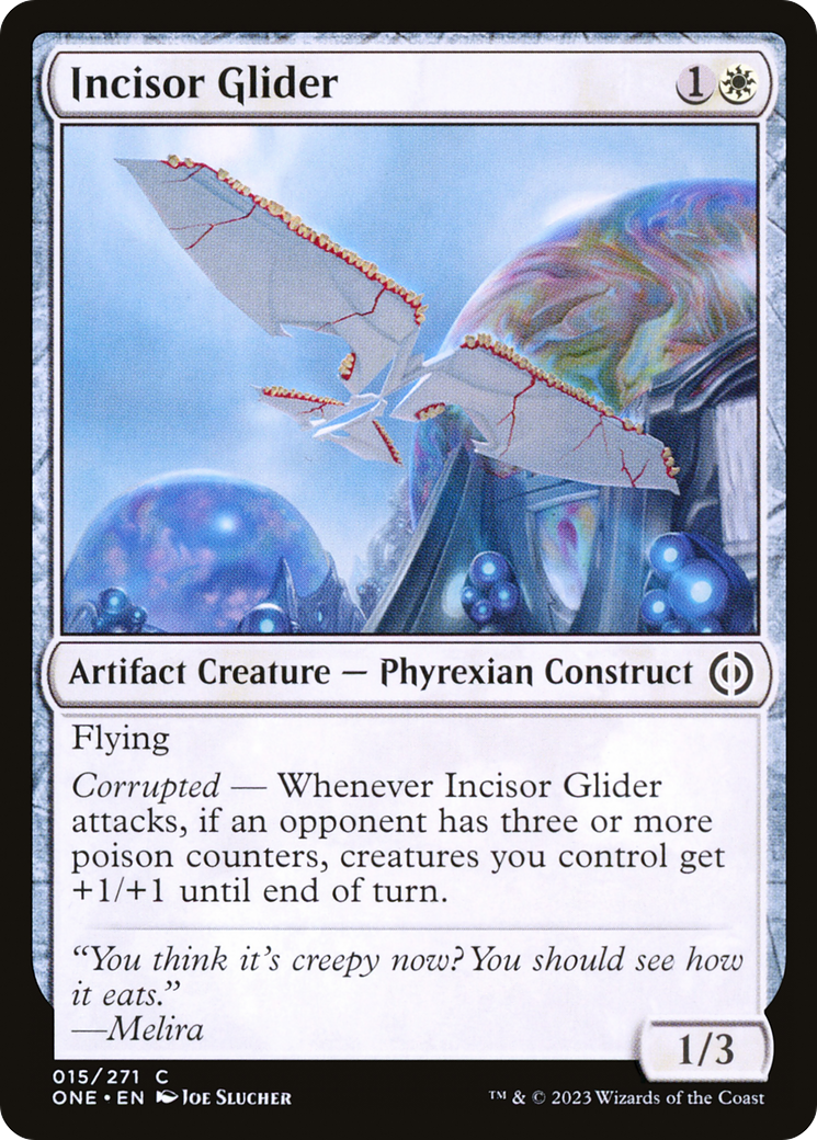 Incisor Glider [Phyrexia: All Will Be One] | Exor Games Truro