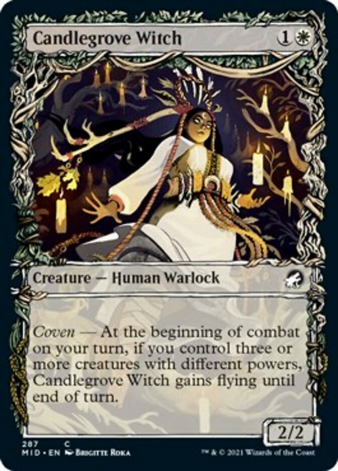 Candlegrove Witch (Showcase Equinox) [Innistrad: Midnight Hunt] | Exor Games Truro