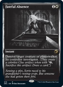 Fateful Absence [Innistrad: Double Feature] | Exor Games Truro
