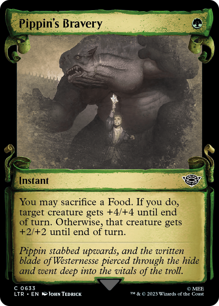 Pippin's Bravery [The Lord of the Rings: Tales of Middle-Earth Showcase Scrolls] | Exor Games Truro