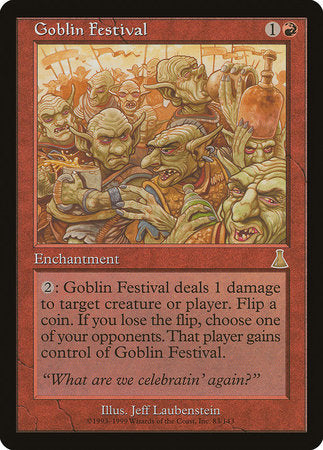 Goblin Festival [Urza's Destiny] | Exor Games Truro