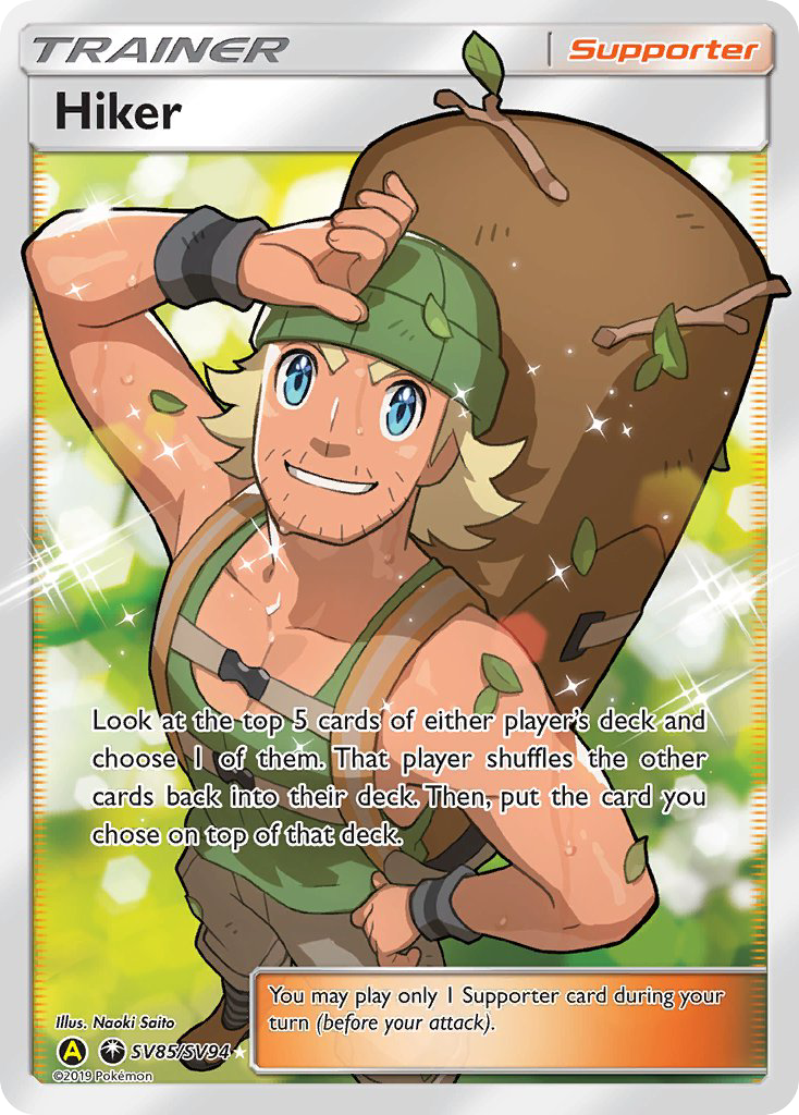 Hiker (SV85/SV94) [Sun & Moon: Hidden Fates - Shiny Vault] | Exor Games Truro