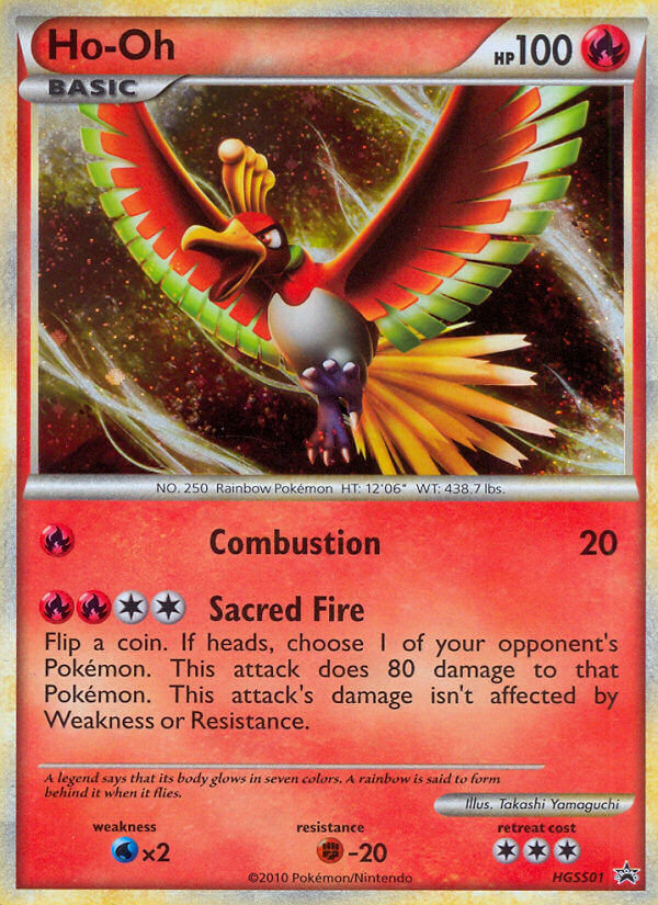 Ho-Oh (HGSS01) [HeartGold & SoulSilver: Black Star Promos] | Exor Games Truro