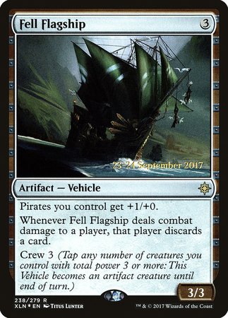 Fell Flagship [Ixalan Promos] | Exor Games Truro