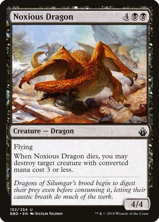 Noxious Dragon [Battlebond] | Exor Games Truro