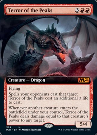 Terror of the Peaks (Extended Art) [Core Set 2021] | Exor Games Truro