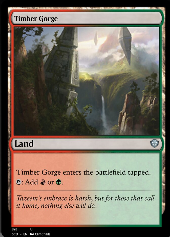 Timber Gorge [Starter Commander Decks] | Exor Games Truro