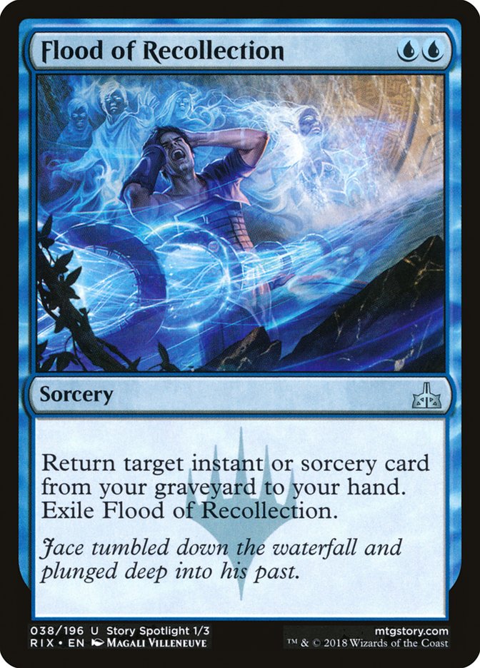 Flood of Recollection [Rivals of Ixalan] | Exor Games Truro