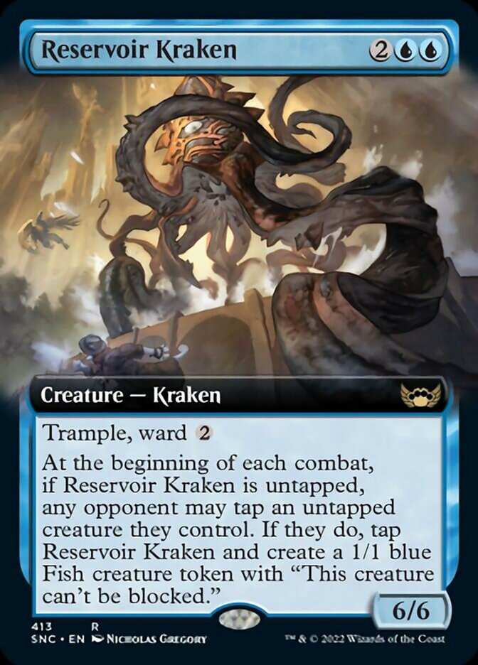 Reservoir Kraken (Extended Art) [Streets of New Capenna] | Exor Games Truro